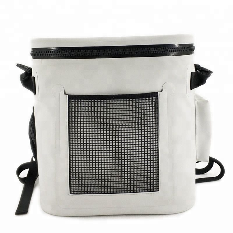 Cooler bag Shoulder Strap Insulated Reusable Tote Grocery thermal Cooler Bag-4